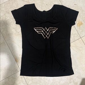Black Wonder Woman T shirt
